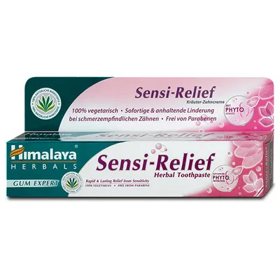 Himalaya Herbals Gum Expert, Sensi - Relief Herbal Toothpaste (Pasta do zębów wrażliwych)