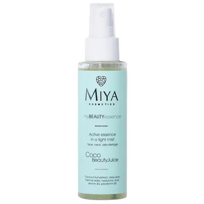Miya Cosmetics MyBeautyEssence, Coco BeautyJuice (Aktywna esencja w lekkiej mgiełce)