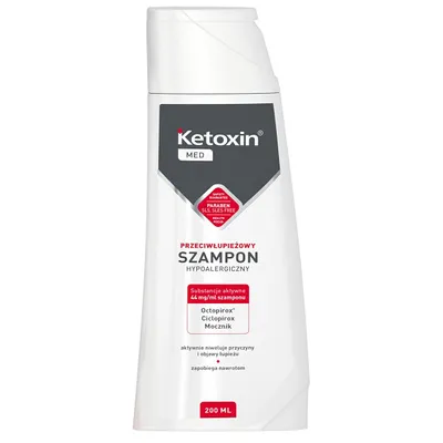 L'biotica Ketoxin Med, Hypoalegriczny szampon przeciwłupieżowy