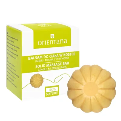 Orientana Balsam w kostce `Imbir i trawa cytrynowa`