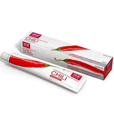 Splat Chili, Wybielająco-regenerująca pasta do zębów z chili