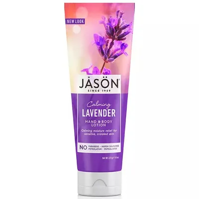 Jason Natural Calming Lavender, Pure Natural Hand & Body Lotion (Balsam do dłoni i ciała `Lawenda`)