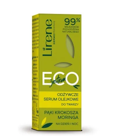 Lirene Dermoprogram Jestem Eco, Odżywcze serum olejkowe do twarzy