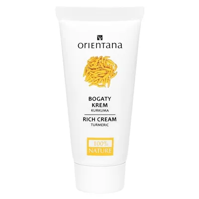 Orientana Bogaty krem z kurkumą