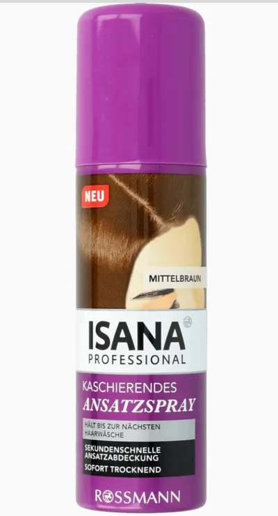 Isana Professional, Kaschierendes Ansatzspray (Spray do retuszu odrostów)