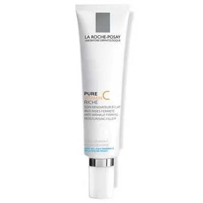 La Roche-Posay Pure Vitamin C Riche Anti-wrinle Firming Moistirizing Filler (Przeciwzmarszczkowy krem na dzień i na noc do skóry suchej)