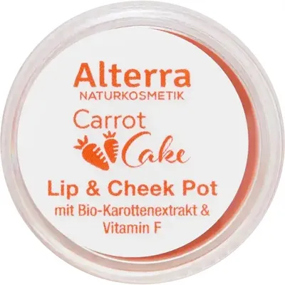 Alterra Carrot Cake, Lip & Cheek Pot (Balsam koloryzujący do ust i policzków)
