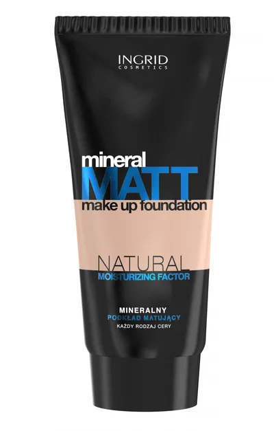 Ingrid Cosmetics Mineral Matt, Make Up Foundation (Podkład matujący  z minerałami)