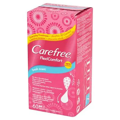 Carefree FlexiComfort Fresh Scent, Wkładki higieniczne