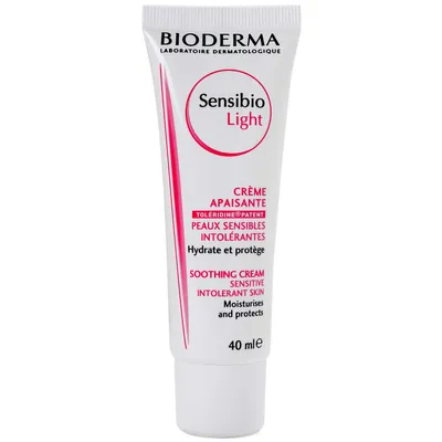 Bioderma Sensibio, Light Cream (Krem łagodzący o lekkiej konsystencji)