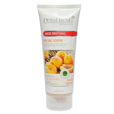 Petal Fresh Pure Age Defying, Aloe & Apricot, Facial Scrub (Peeling do twarzy `Aloes i morela`)