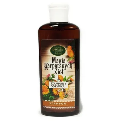 Delicate Organic Magia Karpackich Ziół, Szampon do włosów suchych