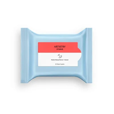 Artistry Studio Zen+Energy Micellar Makeup Remover + Cleanser Wipes (Chusteczki do demakijażu i oczyszczania skóry)