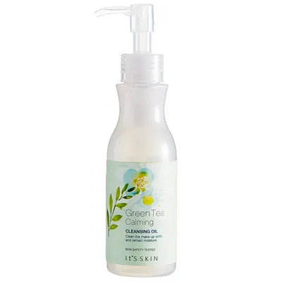 It's Skin Green Tea, Calming Cleansing Oil (Łagodny olejek do demakijażu z zieloną herbatą)