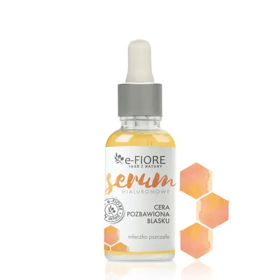 e-Fiore Serum hialuronowe do twarzy `Mleczko pszczele i pantenol`