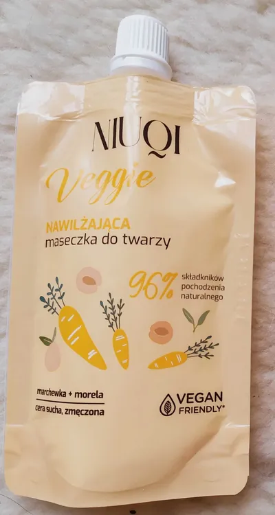 Niuqi Veggie, Nawilżająca maseczka do twarzy