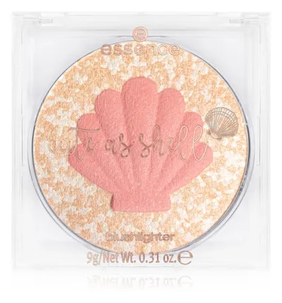 Essence Cute as Shell, Blushlighter (Róż do policzków z rozświetlaczem)
