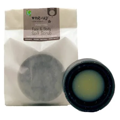 Veg-up Purifying Face & Body Scrub (Scrub do twarzy i ciała w kostce)