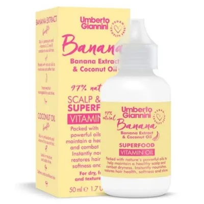Umberto Giannini Banana Butter Superfood Vitamin Oil (Serum do włosów)