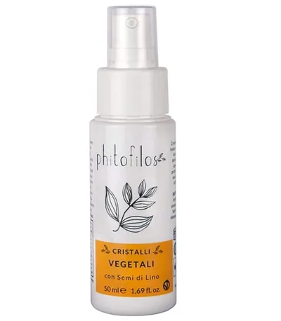 Phitofilos Cristalli Vegetali con Semi di Lino (Bezsilikonowe serum do włosów)