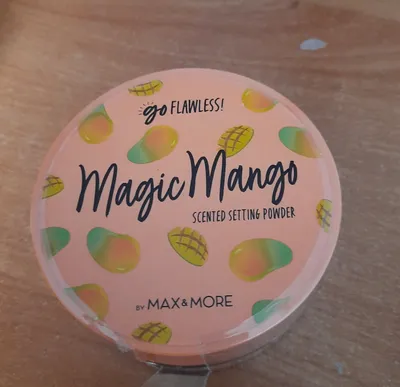Max & More Magic Mango Go Flawless! Scented Setting Powder (Matujacy puder sypkie o zapachu mango)