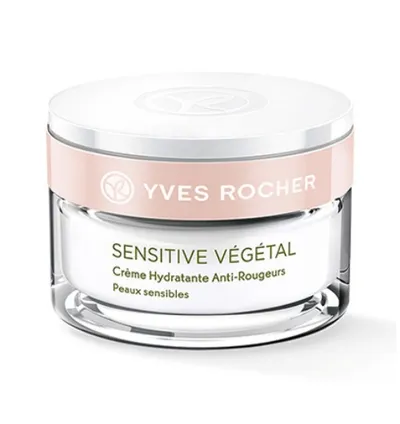 Yves Rocher Sensitive Vegetal, Creme Hydratante Anti-rougeurs (Krem nawilżający redukujący zaczerwienienia)
