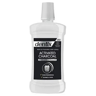 Dentix Activated Charcoal, Płyn do płukania jamy ustnej