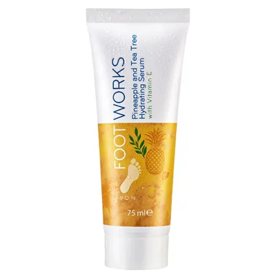 Avon Foot Works, Pineapple and Tea Tree, Hydrating Serum (Serum do stóp z ananasem i drzewem herbacianym)