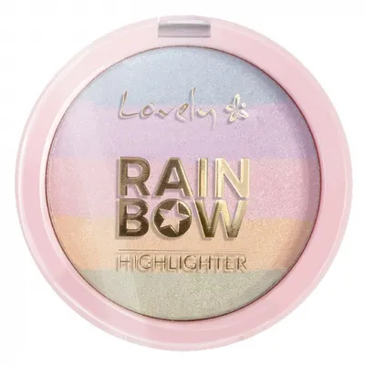 Lovely Mermaid, Rainbow Highlighter (Tęczowy rozświetlacz do twarzy)