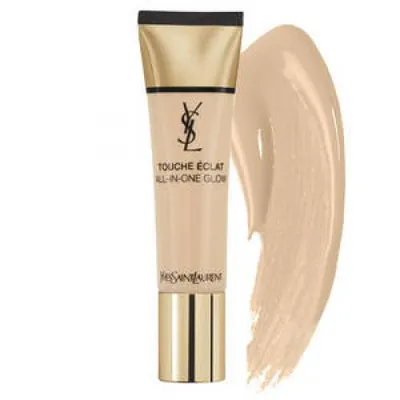 Yves Saint Laurent Touche Éclat, All-in-One Glow Fond de Teint Fluide Tout-en-Un (Podkład rozświetlająco - nawilżający)