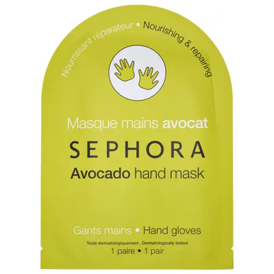 Sephora Avocado, Hand Mask ((Maseczka do rąk z awokado)