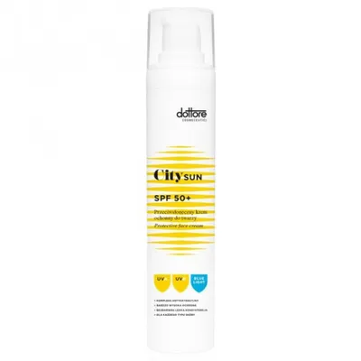 Dottore Cosmeceutici City Sun, Protective Face Cream SPF 50+ (Krem przeciwsłoneczny)
