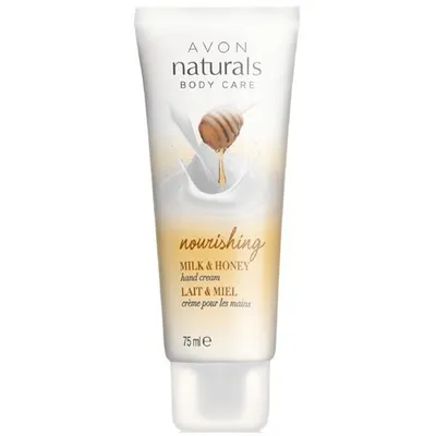 Avon Naturals, Milk & Honey, Hand Cream (Krem do rąk 'Mleko i miód' (nowa wersja))