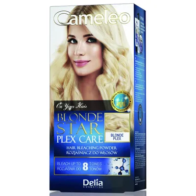 Delia Cameleo Blonde Star Plex Care, Rozjaśniacz do włosów