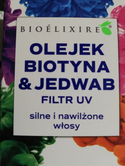 Bioelixire Olejek do włosow `Biotyna & jedwab filtr UV`