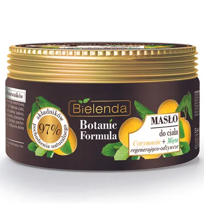 Bielenda Botanic Formula, Masło do ciała `Cytrynowiec + mięta `