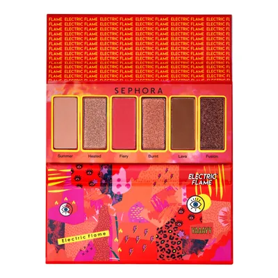 Sephora Collection, Electric Flame Eyeshadow Palette (Paleta cieni do powiek)