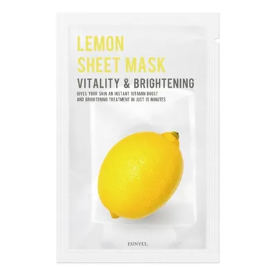 Eunyul Lemon Sheet Mask (Rozjaśniająca maseczka w płachcie z cytryną)