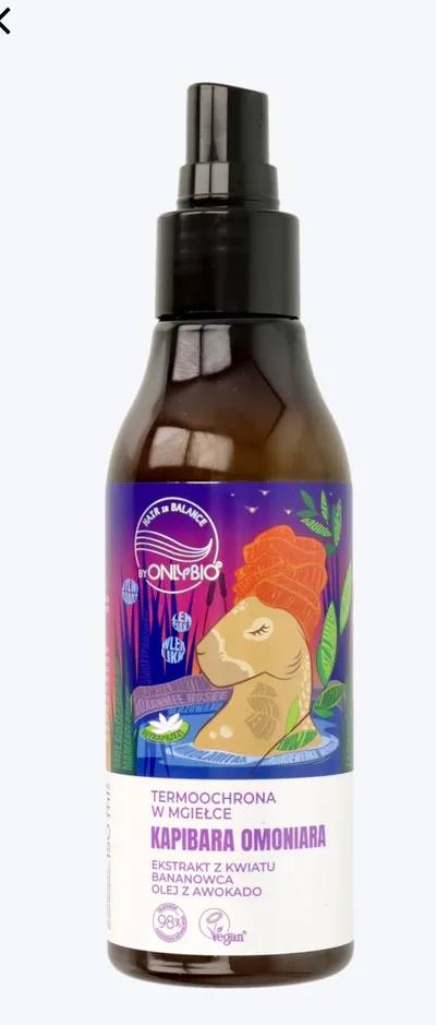 OnlyBio Hair in Balance, Termoochrona w mgiełce `Kapibara Omoniara`
