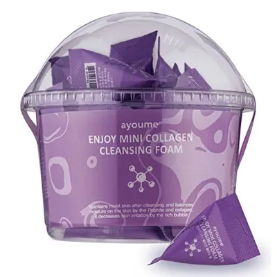 Ayoume Enjoy Mini Collagen Cleansing Foam (Oczyszczajaca pianka z kolagenem)