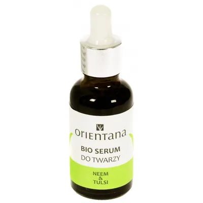 Orientana Bio serum do twarzy 'Neem i tulsi'