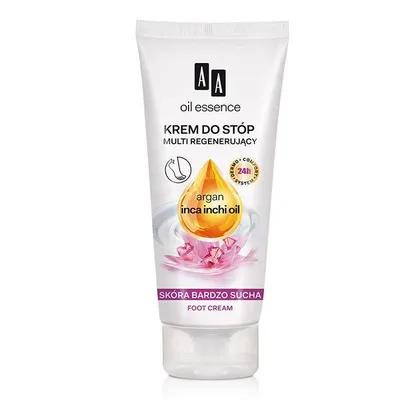 AA Oil Essence, Krem do stóp multi regenerujący do skóry bardzo suchej