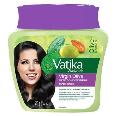 Dabur Vatika, Virgin Olive Deep Conditioning Hair Mask (Maseczka do włosów z dodatkiem oliwy z oliwek)
