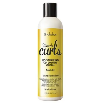 Shakebar Miracle Curls, Moisturizing Curl Enhacing Shampoo (Szampon wzmacniający do włosów kręconych)