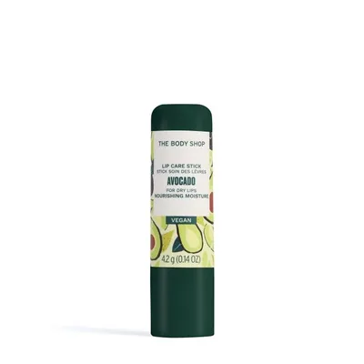 The Body Shop Avocado Lip Care Stick (Wegański balsam do ust `Awokado`)