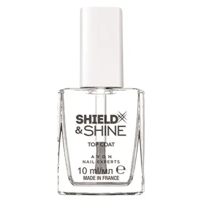 Avon Nail Experts, Shield & Shine Top Coat (Ochronny top utrwalający)