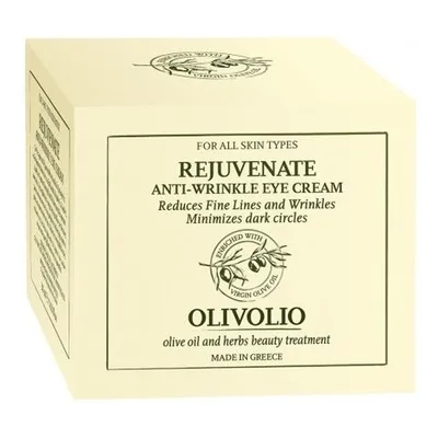 Olivolio Rejuvenate Anti-Wrinkle Eye Cream (Przeciwzmarszczkowy krem pod oczy z kofeiną i kwasem hialuronowym)