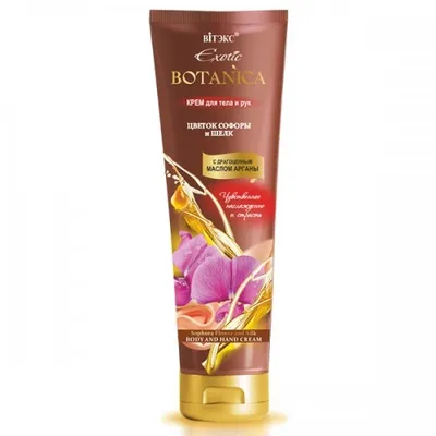 B & V Belita & Vitex Exotic Botanica, Krem do ciała i rąk `Kwiat sofory i jedwab`
