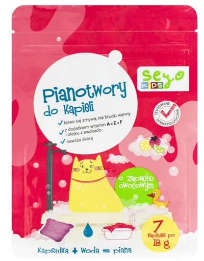 Seyo Kids, Pianotwory pudrowe do kąpieli