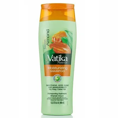 Dabur Vatika, Naturals Sweet Almond Moisturizing Shampoo (Szampon nawilżający)